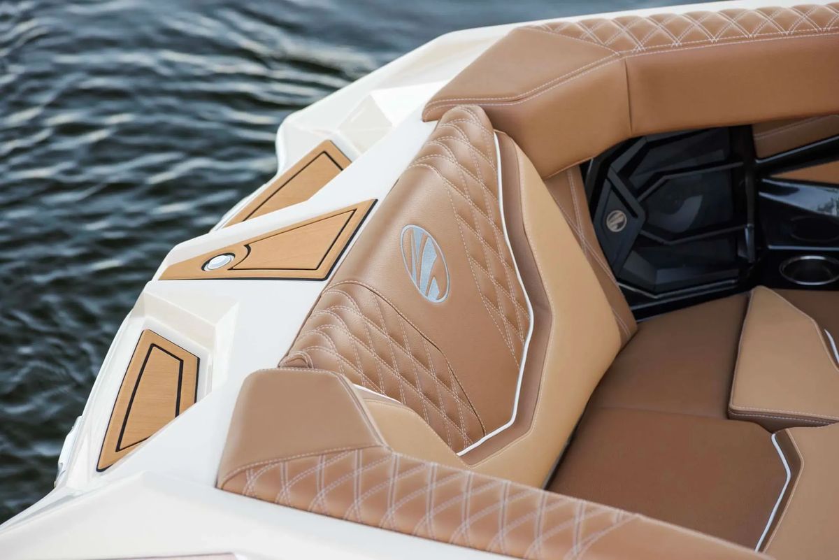 Quilted Tigé upholstery
